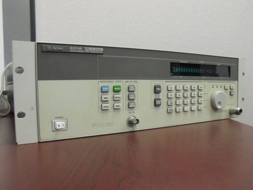 AGILENT / HP 83711B Synthesized CW Generator .01 – 20 GHz OPT 1E1 K12