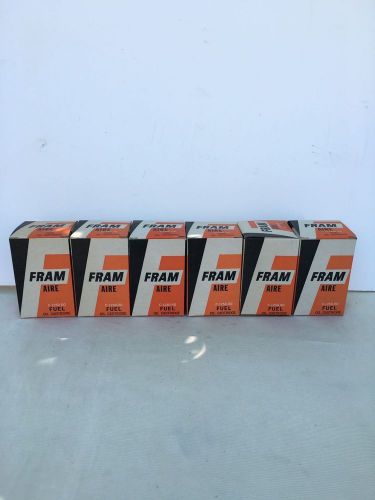 Lot of 6 FRAM AIRE Fuel oil cartridge C-1250