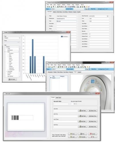 Medical hospital health clinic equipment supply cost tracking database software for sale