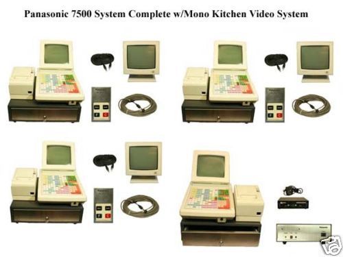 Panasonic 7500 4 terminal system w/mono kitchen video for sale