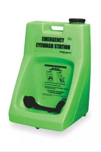 Green eye wash station, 6 gal. capacity, 32-000130-0000, honeywell for sale