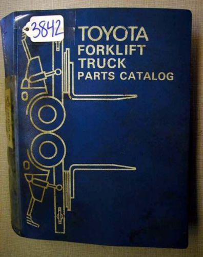 Toyota Forlift Truck Parts Catalog Number 59110-81,#3842