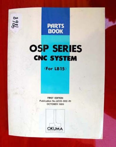 Okuma LB15 OSP Series Parts Book: LE35-002-R1 (Inv.9868)