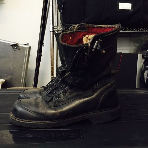Pro Warrington 3006 10.5 D Leather Fire Boots