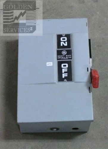 GE 266209-B Heavy Duty Disconnect Switch 600V 60A