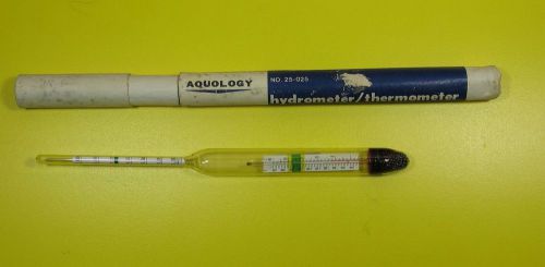 Aquology Hydrometer/Thermometer