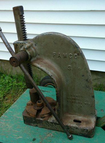 Famco #3 Arbor Press ~ Local Pick Up in SOUTH JERSEY near NE Philadelphia