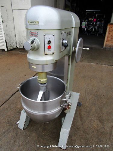 Hobart 60qt h600 dough planetary mixer for sale