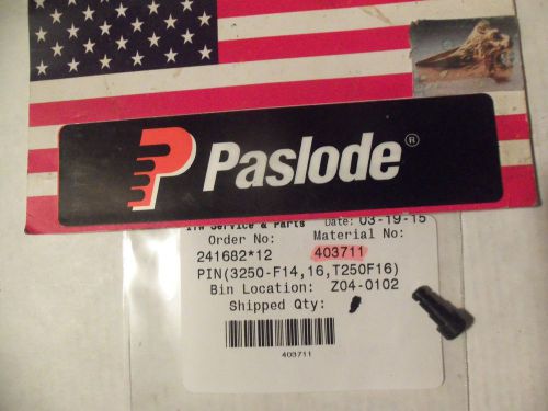 &#034;genuine&#034; paslode part # 403711  pin(3250-f14,16,t250f16) for sale