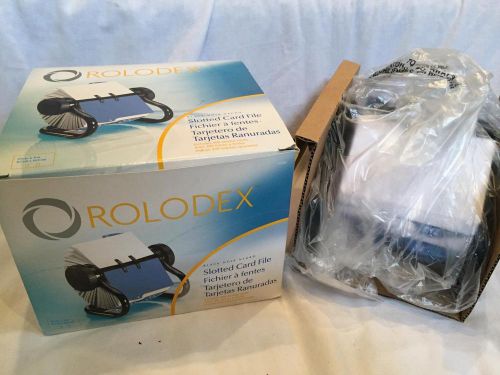 NEW ROLODEX #67263 Slotted Business Card Phone  Address File 400 card UIND67263