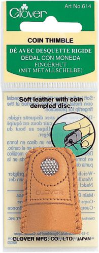 Leather Coin Thimble-