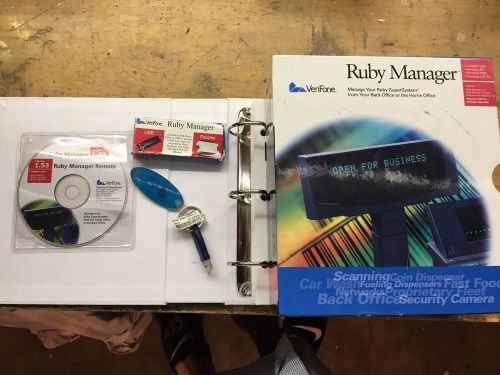 VeriFone Ruby Manager v. 1.43 with USB HASP Key and Manual