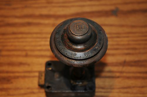 Yale Antique Combination Lock Safe Dial Part Industrial Safes &amp; Security Locks..