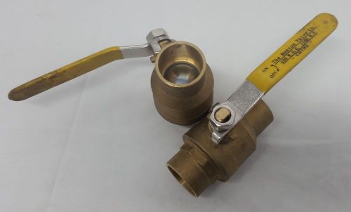 3/4&#034; sweat ball valve box of 4 for sale
