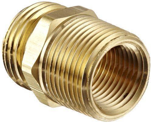 Dixon ba776 brass fitting, adapter, 3/4&#034; ght male x 3/4&#034; nptf male for sale