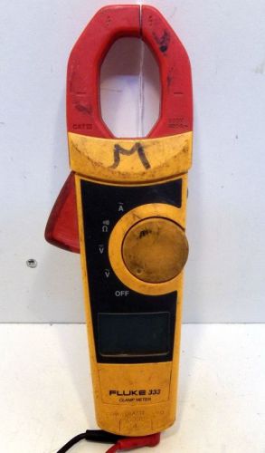 Fluke 333 Clamp Meter- Used with material wear