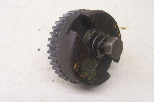 Atlas shaper disc and gear with nut