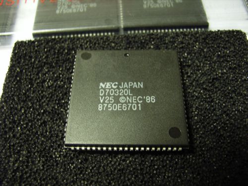 Upd70320l nec v25  d70320 single-chip 16 bit microcomputer plcc84 fast shipping! for sale