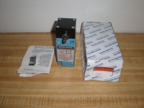 NEW IN BOX HONEYWELL MICRO SWITCH LSN1A Heavy Duty Limit Switch, Side Actuator