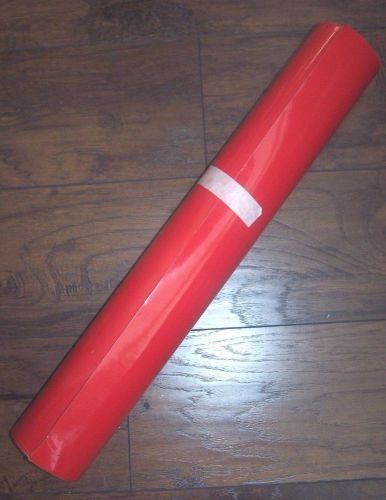 RED Oracal 651 Roll 24&#034;x10 yd 30ft Sign Decal Glossy Craft Adhesive Vinyl