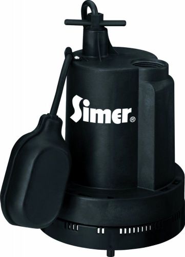 Simer Model 2905 1/4 HP Submersible Sump Pump 1320GPH 115V NEW NO BOX