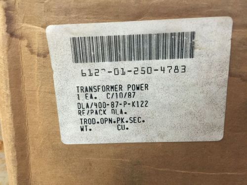 5950-01-250-4783   250-4783   EMERSON Elec. Power Transformer P.N. 02-768268-00