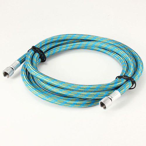 6 inch braided airbrush air hose 1/8inch adaptor for sale