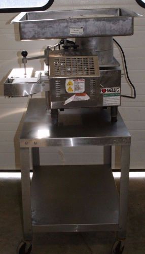 PATTY-O-MATIC PATTY MAKER -330A - ROLLING CART - TESTED