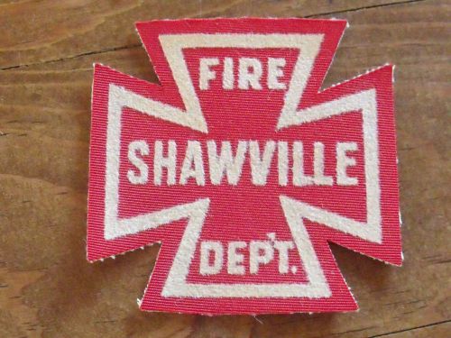 VINTAGE, SHAWVILLE FIRE DEPT. PATCH, SHAWVILLE QUEBEC FIRE DEPT PATCH
