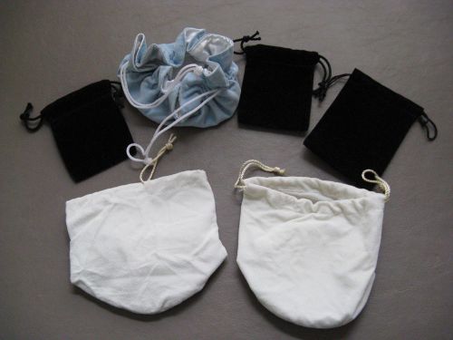 Lot of Small Jewelry Storage Bags
