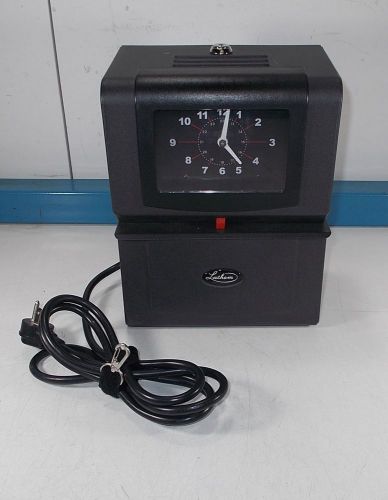 Lathem 4001 Time Clock Punch No Key - As Is