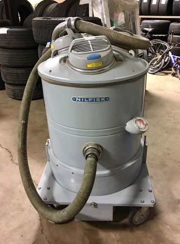 NILFISK GS83 Commercial Vacuum Used With New Extra Filters &amp; Works Great
