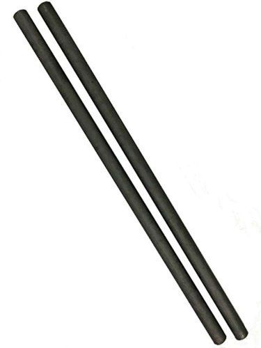 Super fine Molded Graphite Rod 0.5&#034; x 12&#034; Pack of 2