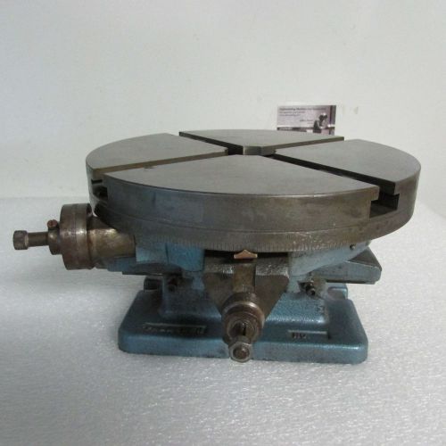 Palmgren 10&#034; compound rotary cross slide table x and y axis-360 degree-4&#034; cross for sale