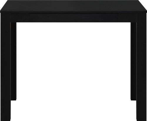 Altra Parsons Desk with Drawer, Black [new NEW neW]