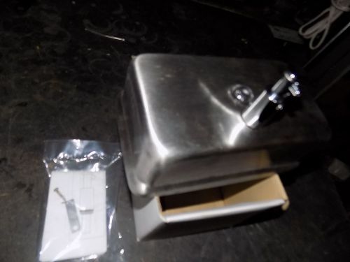 Nib bradley liquid soap lotion dispenser 6542 surface mount stainless steel for sale