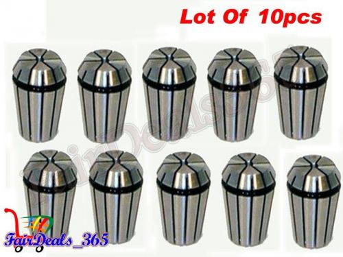 Lot of 14 pcs er 40 spring collet set (13mm to 26mm) for cnc machine heavy duty for sale