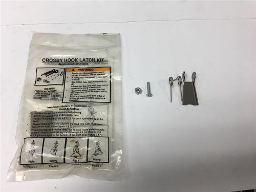 2pc oem crosby lever chain hoist hook safety latch kit model ss-4055 for sale