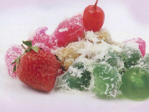 Fooding Recipe cenil direndam direbus daun nice indonesia
