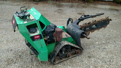 2011 Toro TRX-20 Walk Behind Track Trencher 330 Hours!!