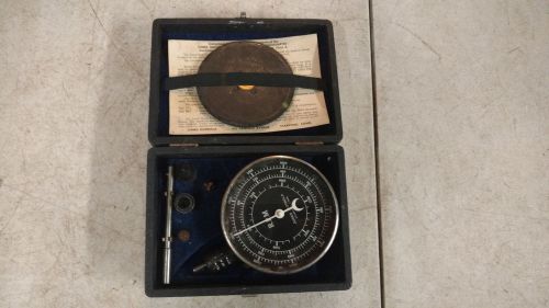 Vintage Jones Multiple Range Portable Tachometer RPM Meter Type B with Case