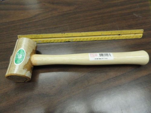 Rawhide mallet #3 hammer stamping leather-work jewelry 9oz 1-3/4&#034; dia. garland for sale