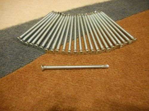 Self tapping/drilling screws 3 1/2&#034; inch #10x16 phillips head 25 pc per order for sale