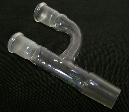 Pyrex 3 way distillation adapter 34/45 glass glassware for sale