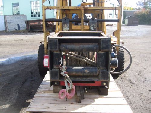 Dayton 30,000 lb. Capacity Hydraulic Winch,  Model 3EZA9