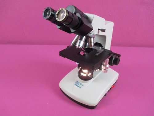 Allegiance baxter m3000 stereo laboratory microscope adjustable light x/y stage for sale