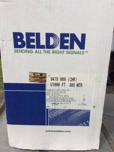 Instrument &amp; Control Cable Belden 9418 Multi-Conductor - 1000 ft