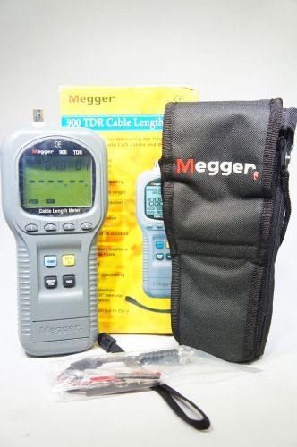Megger TDR900 Hand Held Time Domain Reflectometer and Cable Length Meter NEW
