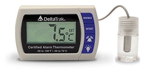 Deltatrak 12215 certified alarm thermometer for sale