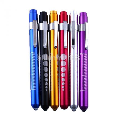 Hot sale medical surgical penlight pen light flashlight torch w/ scale first aid for sale